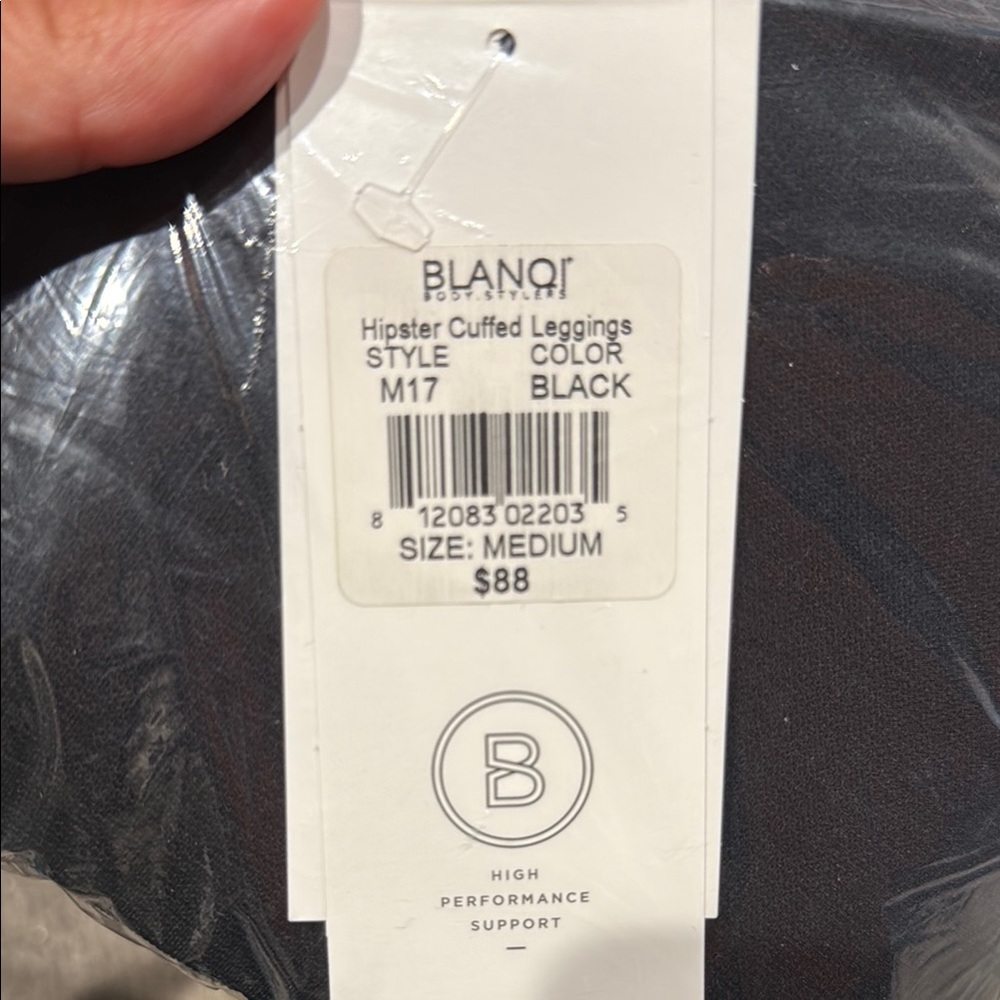 BLANQI Black Hipster Leggings
